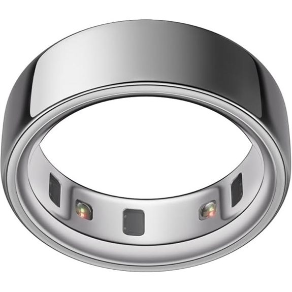 Oura Ring 4 Smart Ring Silber Größe 9
