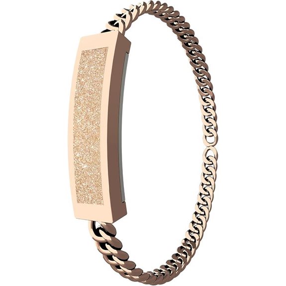 Findtime wasserdichtes Fitness-Tracker-Armband für Damen Gold