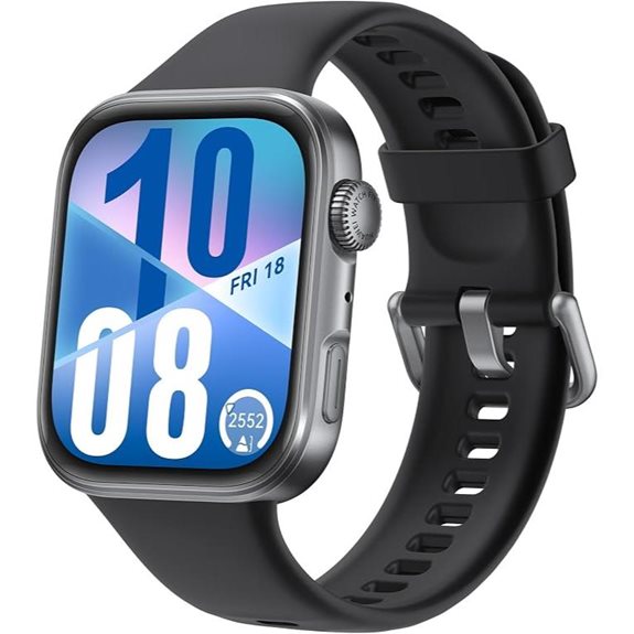 HUAWEI Watch FIT 4 Smartwatch GPS-Fitness-Tracker Schwarz