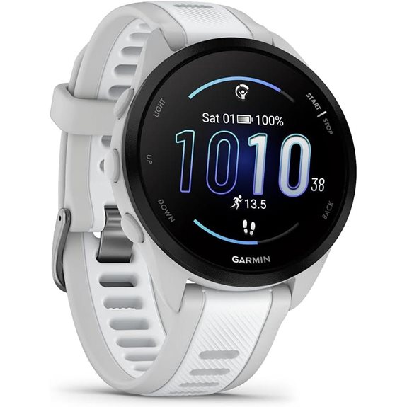 Garmin Forerunner 165 43 mm Lauf-Smartwatch 1,2 Zoll AMOLED-Touch