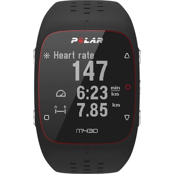 Polar M430 GPS-Laufuhr schwarz M/L