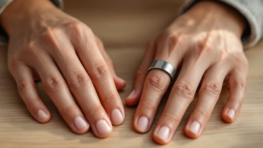 Teste beide Hände und verschiedene Finger