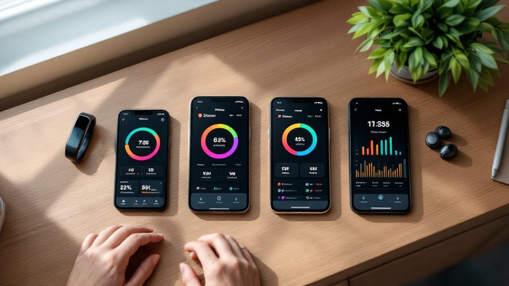 Wie die vier Fitness-Apps im Vergleich abschneiden